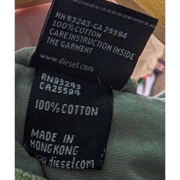 Diesel Utility Army Jacket Womens Size S The Return of The ICE CRUSADERS (364) - Picture 4 of 4